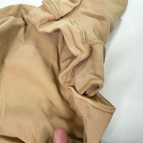Skims Short Womens Large Tan Seamless Sculpt Mid Thigh Shorts Bottom Shapewear - Picture 3 of 5